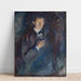 Riproduzione del dipinto Autoritratto con sigaretta - Edvard Munch