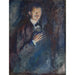 Riproduzione del dipinto Autoritratto con sigaretta - Edvard Munch