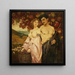Autoritratto con Siciliano - Edward Okuń — quadro incorniciato alla parete