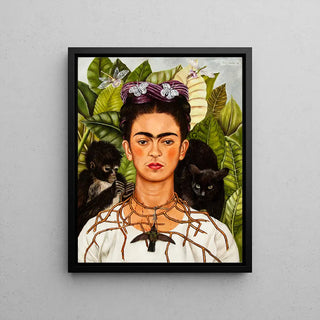 Autoritratto con una collana di spine - Frida Kahlo