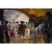 Riproduzione del dipinto Prima della corrida - Joaquín Sorolla
