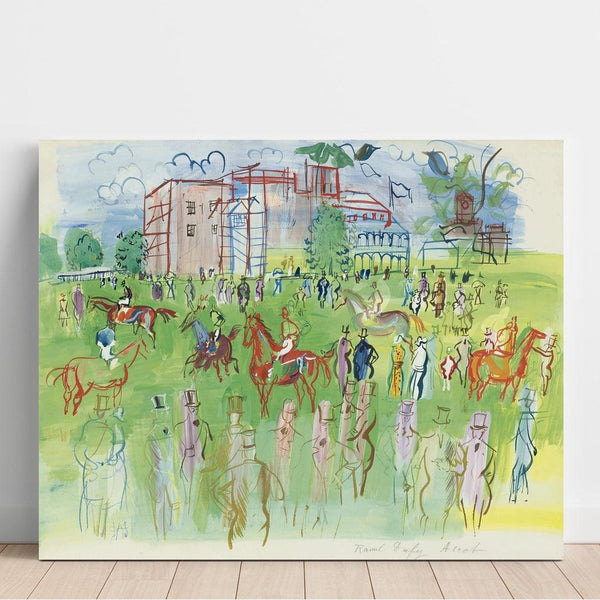 Riproduzione del dipinto Prima della Partenza, Ascot - Raoul Dufy