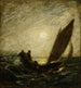 con palo inclinato e prua immersa - Albert Pinkham Ryder — vista dell’opera