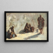 Malades a Bethesda - Axel Helsted — quadro incorniciato alla parete