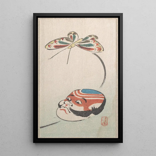 Ayaoka - Butterfly and Mask of Yakko.webp