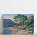 Riproduzione del dipinto Bagni a Saint-Tropez - Maximilien Luce