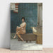 Riproduzione del dipinto Bagnante Alla Piscina Di Brousse - Jean-Léon Gérôme