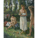 Riproduzione del dipinto delle Bagnanti - Camille Pissarro