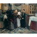 Riproduzione del dipinto Bacio della reliquia - Joaquín Sorolla