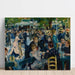 Riproduzione del dipinto Ballo del mulino a la Galette - Pierre-Auguste Renoir