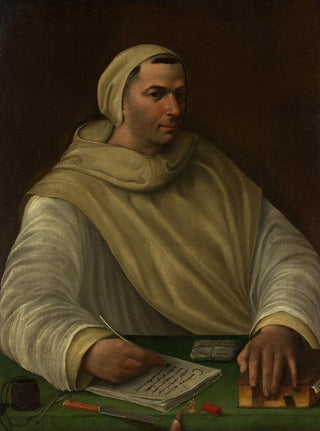 Baldassare Peruzzi - Portrait of an Olivetan Monk.webp