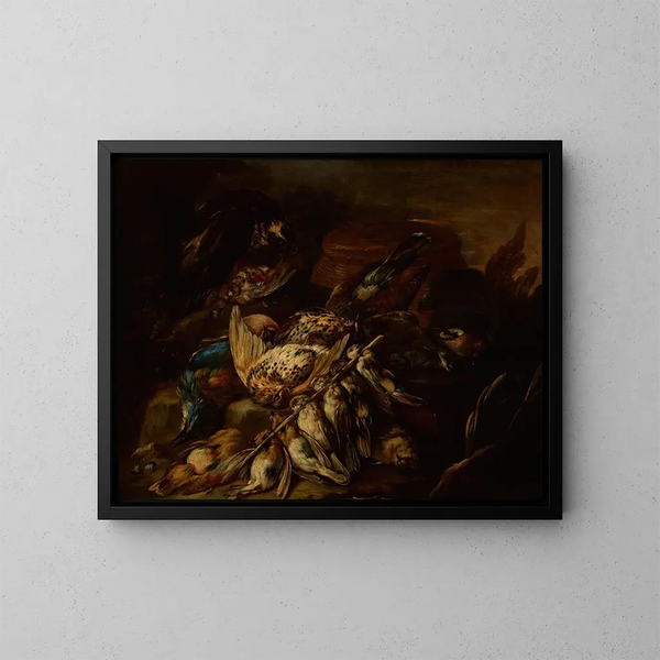 Nature morte - Baldassare De Caro — quadro incorniciato alla parete