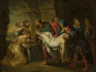 Mise au tombeau du Christ - Balthasar Beschey — vista dell’opera