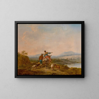 Balthasar Paul Ommeganck - Landscape with Figures.webp