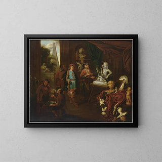 Balthasar Van Den Bossche - A sculptors studio.webp