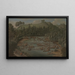 Cascate di Aysgarth, Yorkshire - Balthazar Nebot — quadro incorniciato alla parete