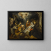 Adorazione dei pastori - Barent Fabritius — quadro incorniciato alla parete