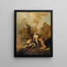 La morte di Abel - Bartholomeus Breenbergh — quadro incorniciato alla parete
