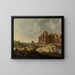 La lapidazione di san Stefano - Bartholomeus Breenbergh — quadro incorniciato alla parete