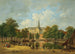 Vista della chiesa Sint Bavokerk Grote Kerk ad Haarlem - Bartholomeus Johannes van Hove — vista dell’opera