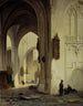 Interno della chiesa - Bartholomeus Johannes van Hove — vista dell’opera
