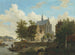 Traversata in traghetto ad Haarlem - Bartholomeus Johannes van Hove — vista dell’opera