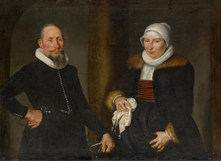 Bartholomus Sarburgh - Double Portrait of Lienhard Ltzelmann and his Wife Margreth Wohnlich.webp