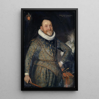 Bartholomus Sarburgh - Portrait of Thodore Agrippa dAubign.webp