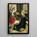 L'Annunciazione - Bartholomäus Zeitblom — quadro incorniciato alla parete