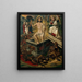 Resurrezione - Bartolomé Bermejo — quadro incorniciato alla parete