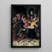 La Flagellazione di Santa Engracia - Bartolomé Bermejo — quadro incorniciato alla parete