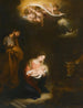 Una scena notturna con la Natività e l'Annunciazione ai pastori dell'aldilà - Bartolomé Esteban Murillo — vista dell’opera