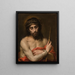 Ecco l'uomo - Bartolomé Esteban Murillo — quadro incorniciato alla parete