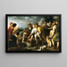Giuseppe e i suoi Fratelli - Bartolomé Esteban Murillo — quadro incorniciato alla parete