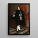 Ritratto di un gentiluomo presumibilmente membro della famiglia Ostigliani - Bartolomé Esteban Murillo — quadro incorniciato alla parete