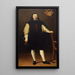 Ritratto di Don Diego Felix de Esquivel y Aldama - Bartolomé Esteban Murillo — quadro incorniciato alla parete