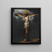 La Crucifixion - Bartolomé Esteban Murillo — quadro incorniciato alla parete