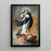 L'Immacolata Concezione - Bartolomé Esteban Murillo — quadro incorniciato alla parete