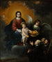 L'Enfant Jésus distribuant du pain aux pèlerins - Bartolomé Esteban Murillo — vista dell’opera