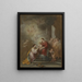 Il matrimonio mistico di Santa Caterina - Bartolomé Esteban Murillo — quadro incorniciato alla parete