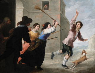 Bartolom Estebn Murillo - The Prodigal Son Driven Out.webp