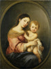 La Vierge à l'Enfant - Bartolomé Esteban Murillo — vista dell’opera