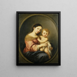 Bartolom Estebn Murillo - The Virgin and Child.webp