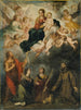 La Vierge à l'Enfant avec des saints - Bartolomé Esteban Murillo — vista dell’opera