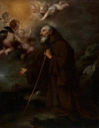 Bartolom Estebn Murillo - The Vision of Saint Francis of Paola.webp