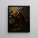 La visione di san Francesco di Paola - Bartolomé Esteban Murillo — quadro incorniciato alla parete