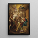Adorazione dei Magi - Bartolomeo Biscaino — quadro incorniciato alla parete