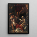 Riproduzione del dipinto Il giudizio di Salomone - Bartolomeo Biscaino