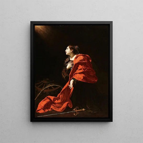 Bartolomeo Cavarozzi - Saint Catherine.webp