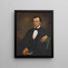 Ritratto del Dott. Lewis D. Lyons - Barton Stone Hays — quadro incorniciato alla parete